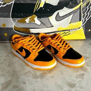 Low dunks size 8 1/2